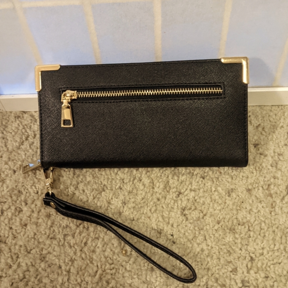 Black Wristlet Clutch